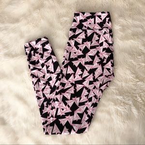 LuLaRoe Paper Plane Leggings (Unicorn)